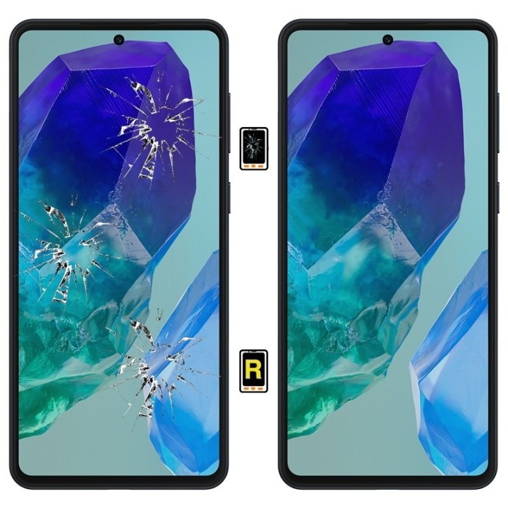 Cambiar Cristal de Pantalla Samsung Galaxy M55 5G
