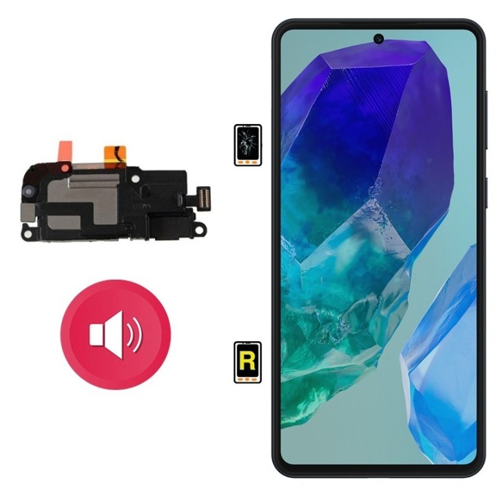 Cambiar Altavoz de Música Samsung Galaxy M55 5G | ReparacionMovil ®