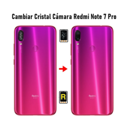 Cambiar Cristal Cámara Trasera Redmi Note 7 Pro