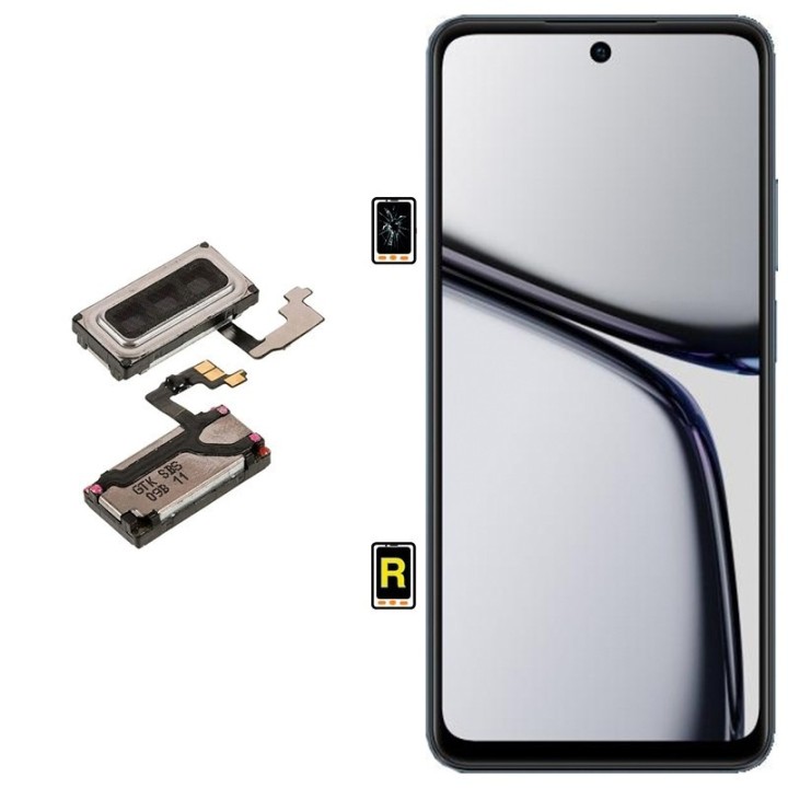Cambiar auricular de llamada Realme C65 en Madrid