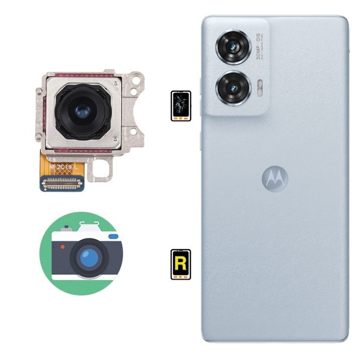 Cambiar Cámara Trasera Motorola Edge 50 Fusion Madrid