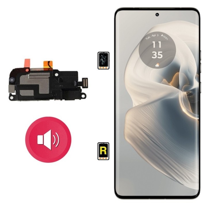 Cambiar Altavoz de Música Motorola Edge 50 Pro Madrid