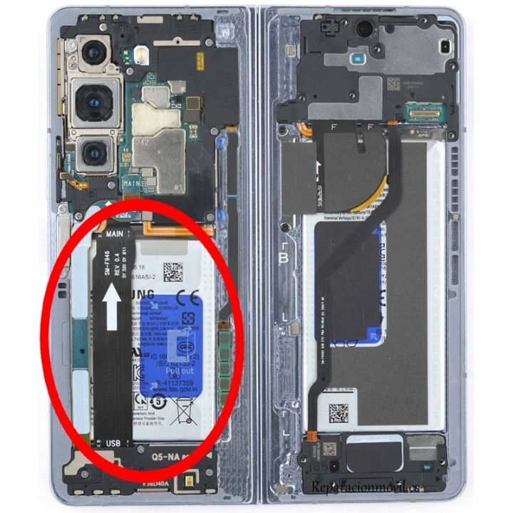 Cambiar Batería Original Segundaria Samsung Galaxy Z Fold 6 | Repar...