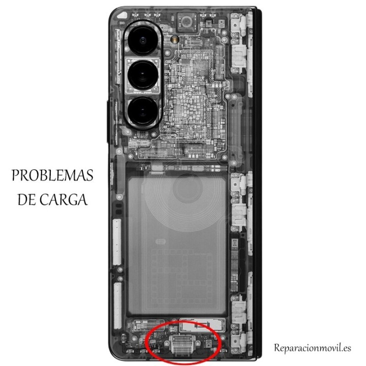 Cambiar Conector de Carga Samsung Galaxy Z Fold 6 | ReparacionMovil ®
