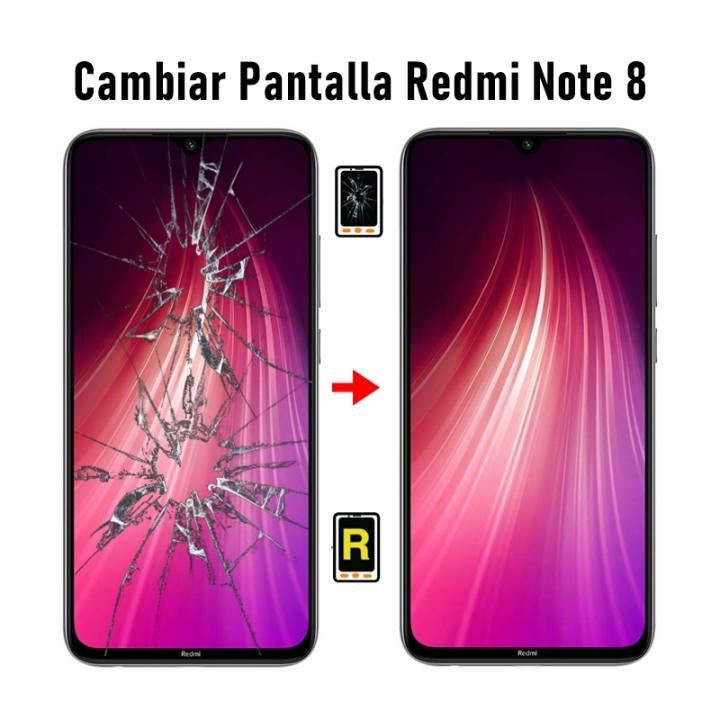 Cambiar Pantalla Redmi Note 8 M1908C3JG