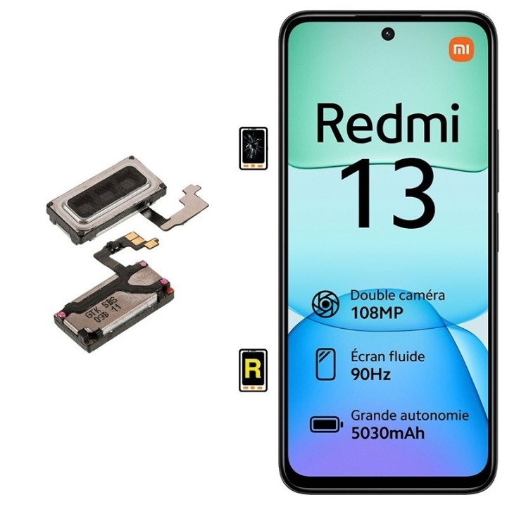 Cambiar Auricular de Llamada Xiaomi Redmi 13 5G en Madrid