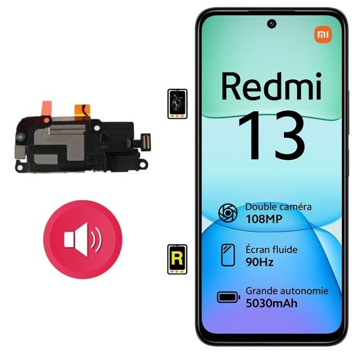 Cambiar Altavoz de Música Xiaomi Redmi 13 4G en Madrid