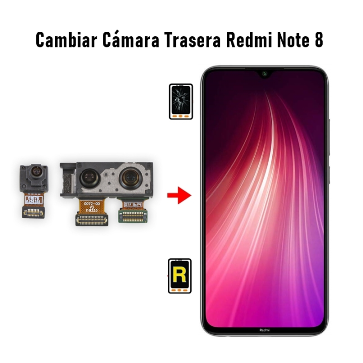 Cambiar Cámara Trasera Redmi Note 8
