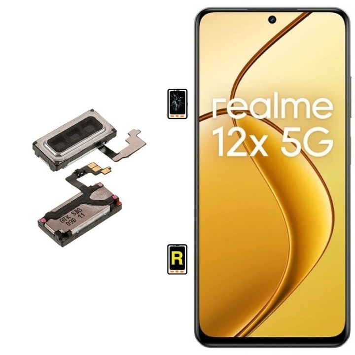 Cambiar Auricular de Llamada Realme 12X en Madrid