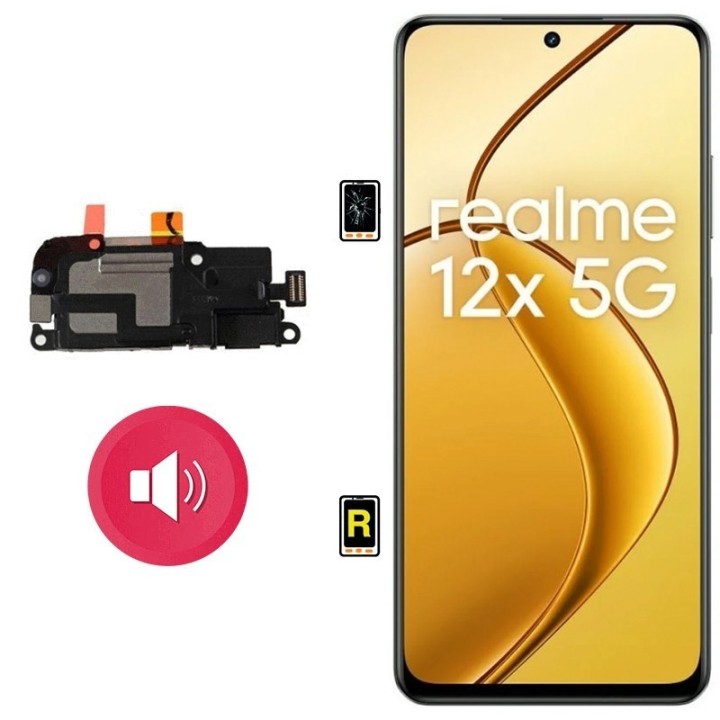 Cambiar Altavoz de Música Realme 12X en Madrid