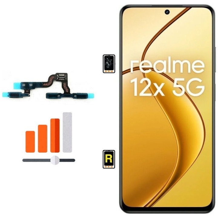 Cambiar Botón de Volumen Realme 12X