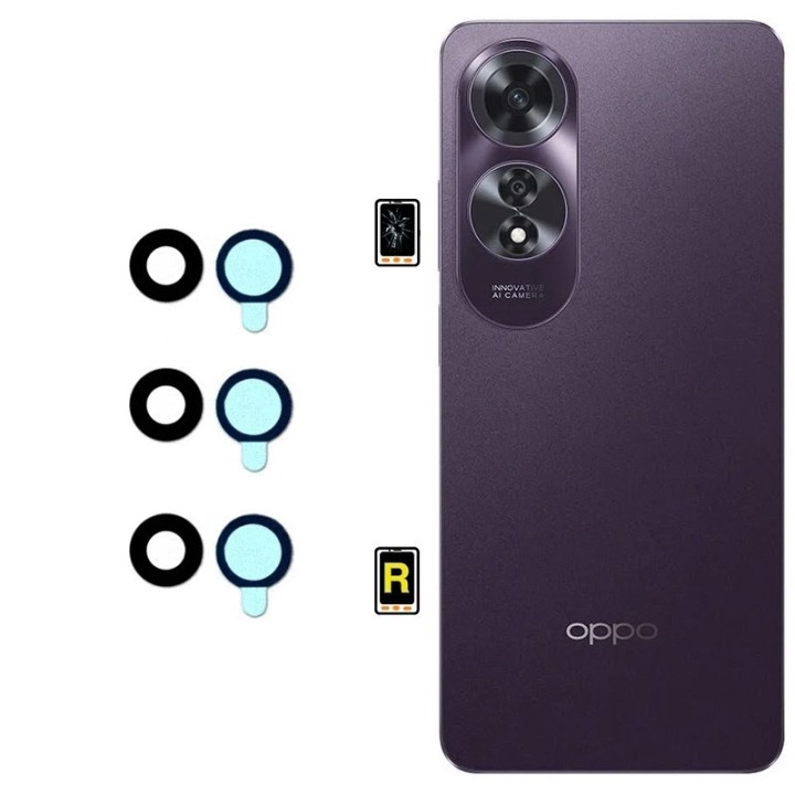 Cambiar Cristal Cámara Trasera Oppo A60 en Madrid