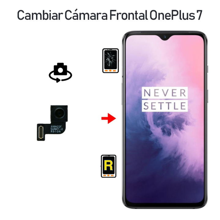 Cambiar Cámara Frontal Oneplus 7