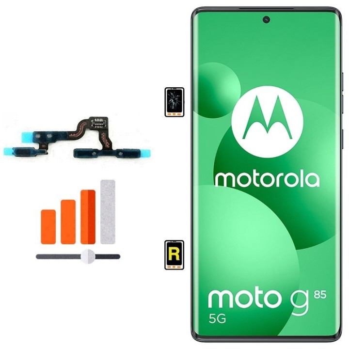 Cambiar Botón de Volumen Motorola Moto G85 5G Madrid