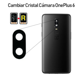 Cambiar Cristal Cámara Trasera Oneplus 6