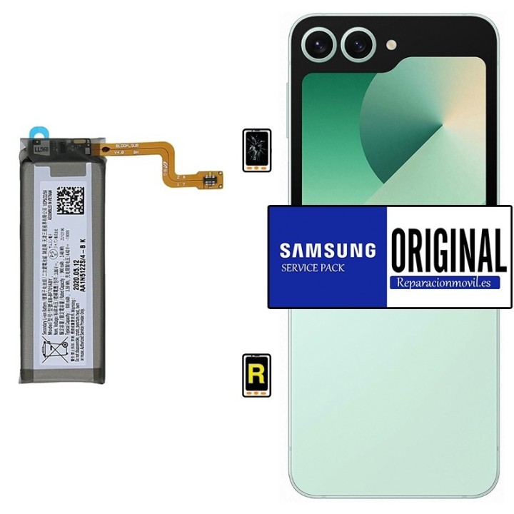Cambiar Batería Original Segundaria Samsung Galaxy Z Flip 6 | Repar...