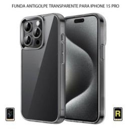 Funda Antigolpe Transparente iPhone 15 Pro | Reparar iPhone 15 Pro ...