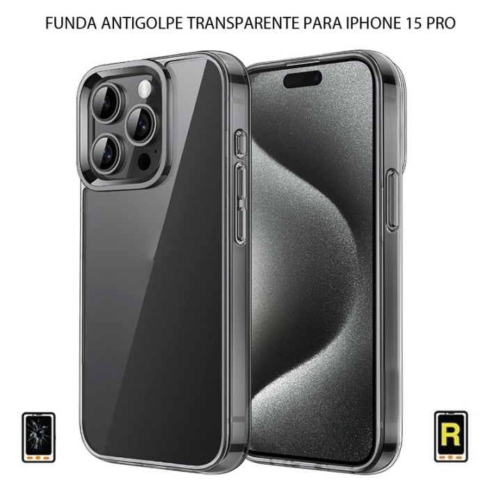 Funda Antigolpe Transparente iPhone 15 Pro | Reparar iPhone 15 Pro ...