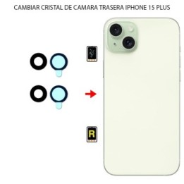 Cambiar Cristal Cámara Trasera iPhone 15 Plus
