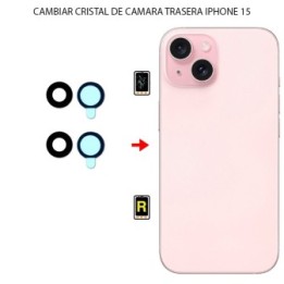 Cambiar Cristal Cámara Trasera iPhone 15