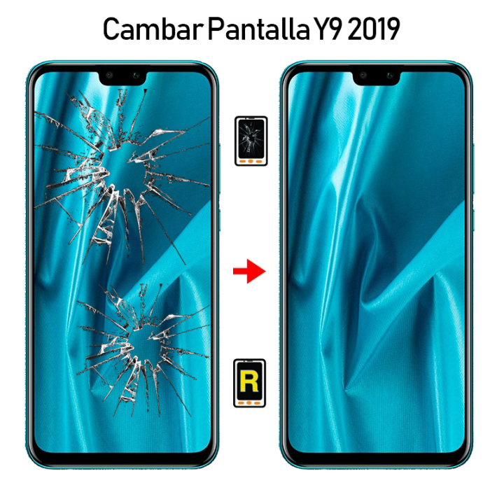 Cambiar Pantalla Huawei Y9 2019 STK-L21