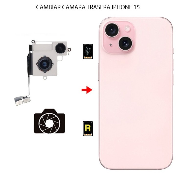 Cambiar Cámara Trasera iPhone 15