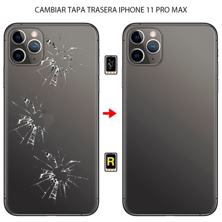 Cambiar Tapa Trasera iPhone 11 Pro Max
