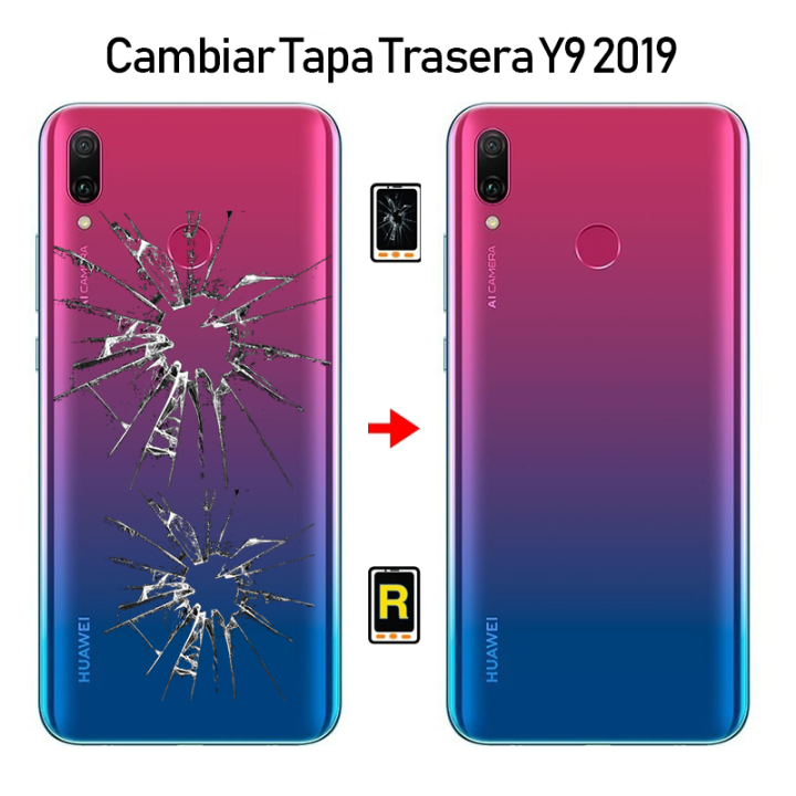 Cambiar Tapa Trasera Huawei Y9 2019 STK-L21