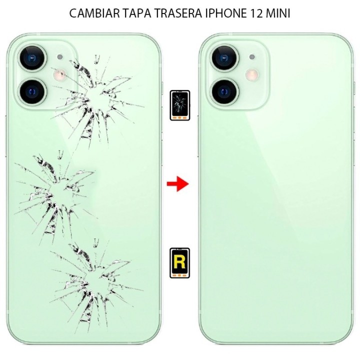 Cambiar Tapa Trasera iPhone 12 Mini