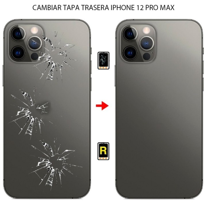 Cambiar Tapa Trasera iPhone 12 Pro Max