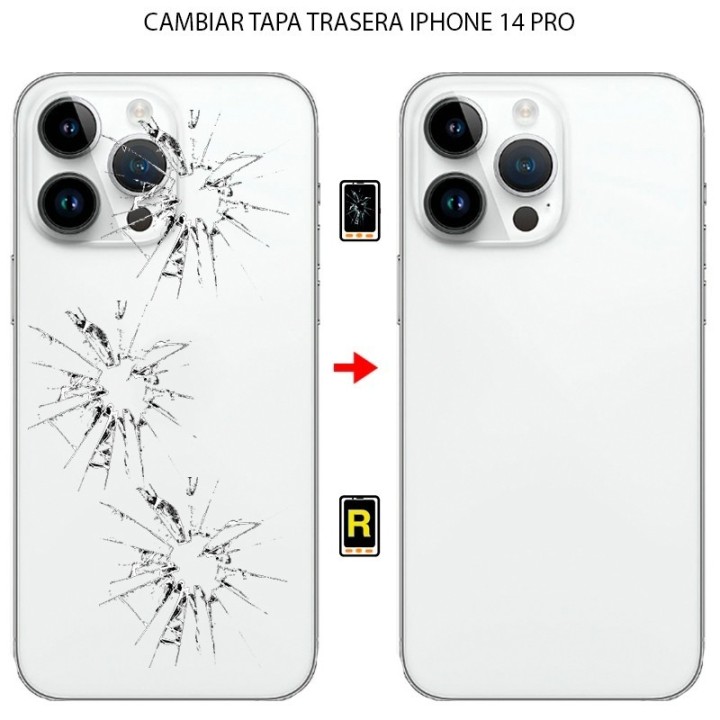 Cambiar Tapa Trasera iPhone 14 Pro