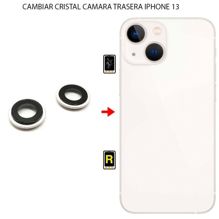 Cambiar Cristal Cámara Trasera iPhone 13