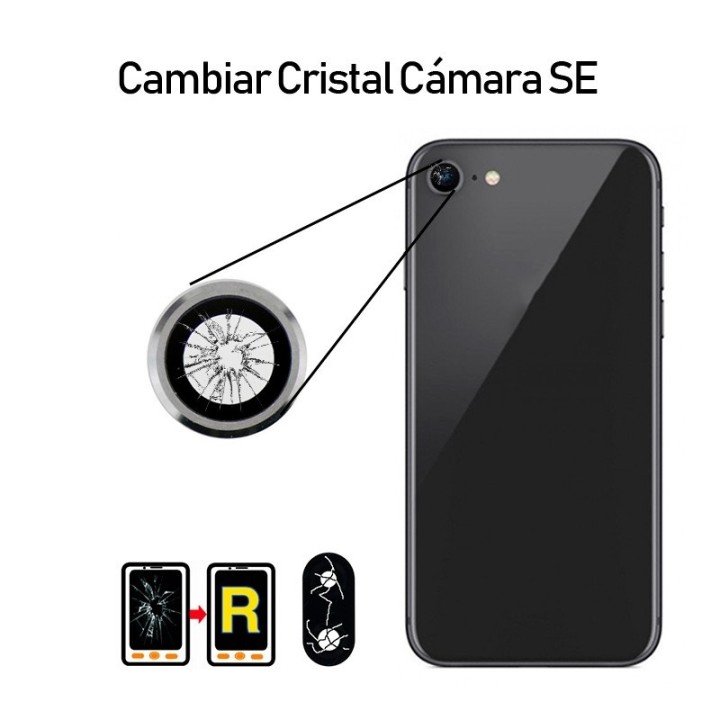 Cambiar Cristal Cámara Trasera iPhone SE 2020