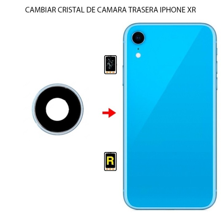 Cambiar Cristal Cámara Trasera iPhone XR