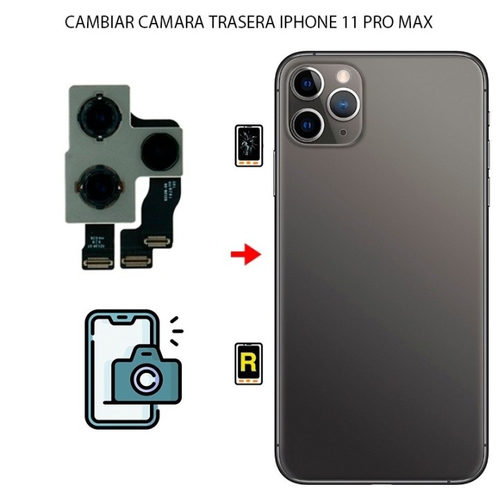 Cambiar Cámara Trasera iPhone 11 Pro Max