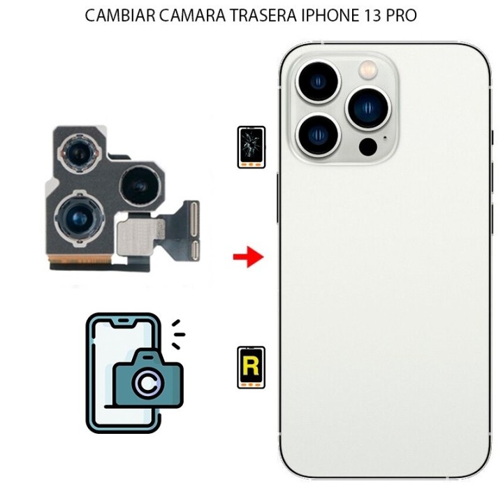 Cambiar Cámara Trasera iPhone 13 Pro