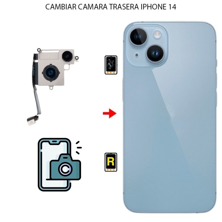 Cambiar Cámara Trasera iPhone 14