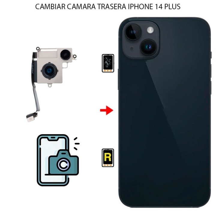 Cambiar Cámara Trasera iPhone 14 Plus