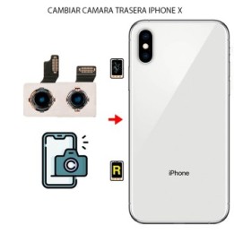 Cambiar Cámara Trasera iPhone X | Reparar iPhone X Madrid