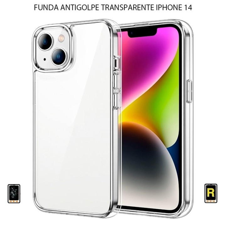 Funda Antigolpe Transparente iPhone 14 | Reparación Móvil ®