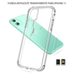 Funda Antigolpe iPhone 11 Gel Transparente | Reparación Móvil ®