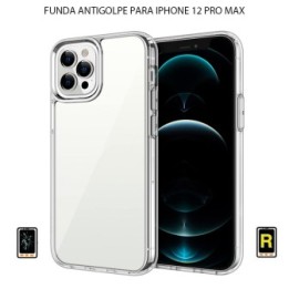 Funda Antigolpe iPhone 12 Pro Max Gel Transparente | Reparación Móv...