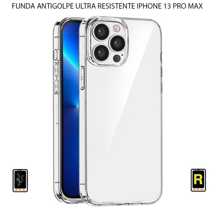 Funda Antigolpe iPhone 13 Pro Max Gel Transparente | Reparación Móv...