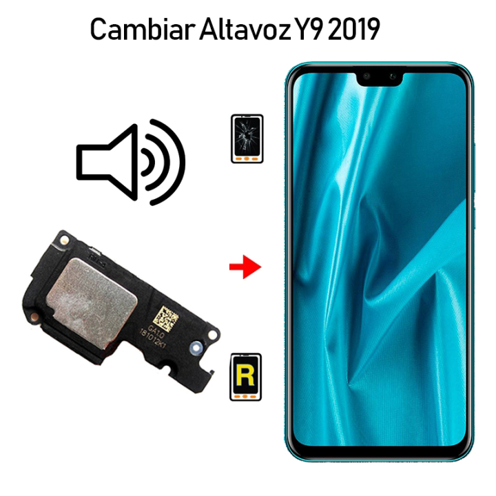 Cambiar Altavoz De Música Huawei Y9 2019
