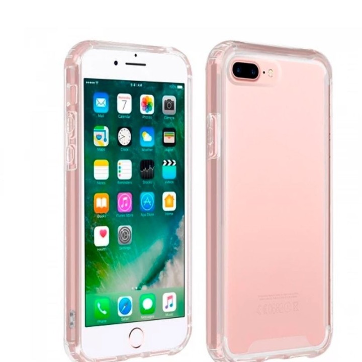 Funda Antigolpe iPhone 8 Plus Gel Transparente | Reparación Móvil ®