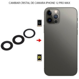 Cambiar Cristal Cámara iPhone 12 Pro Max