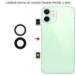 Cambiar Cristal Cámara iPhone 12 Mini