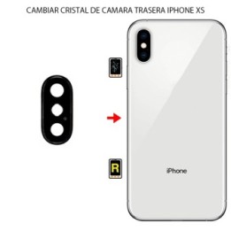 Cambiar Cristal Cámara iPhone XS