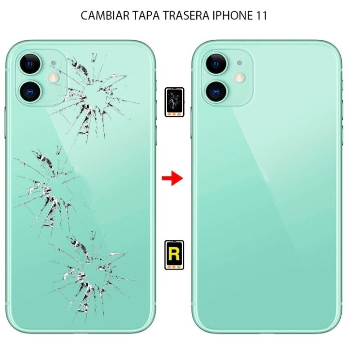 Cambiar Cristal Trasera iPhone 11