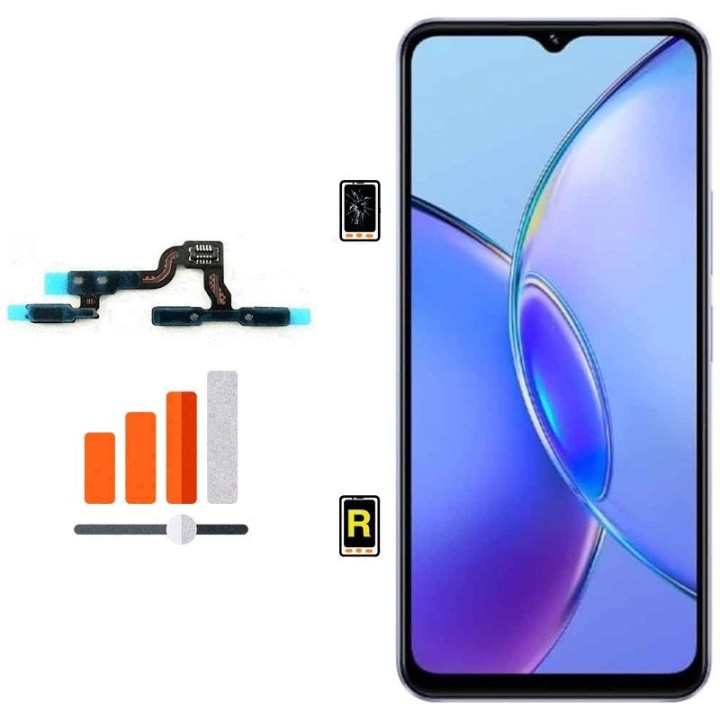 Cambiar Botón de Volumen Vivo Y28s 5G